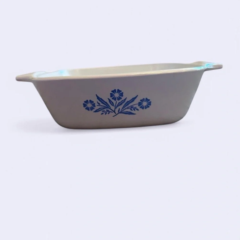 Vintage Corning Ware Blue Cornflower 5” Mini Casserole Dish (Model P-41-B,12 Oz)